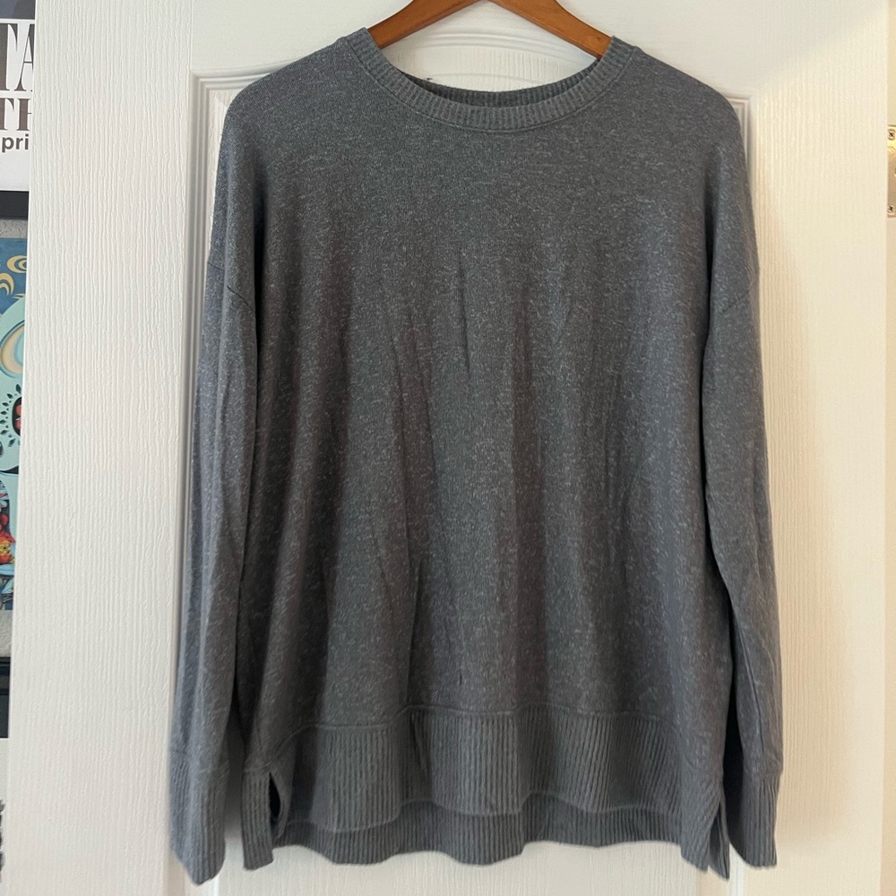 Time and Tru Gray Sweater. Size medium